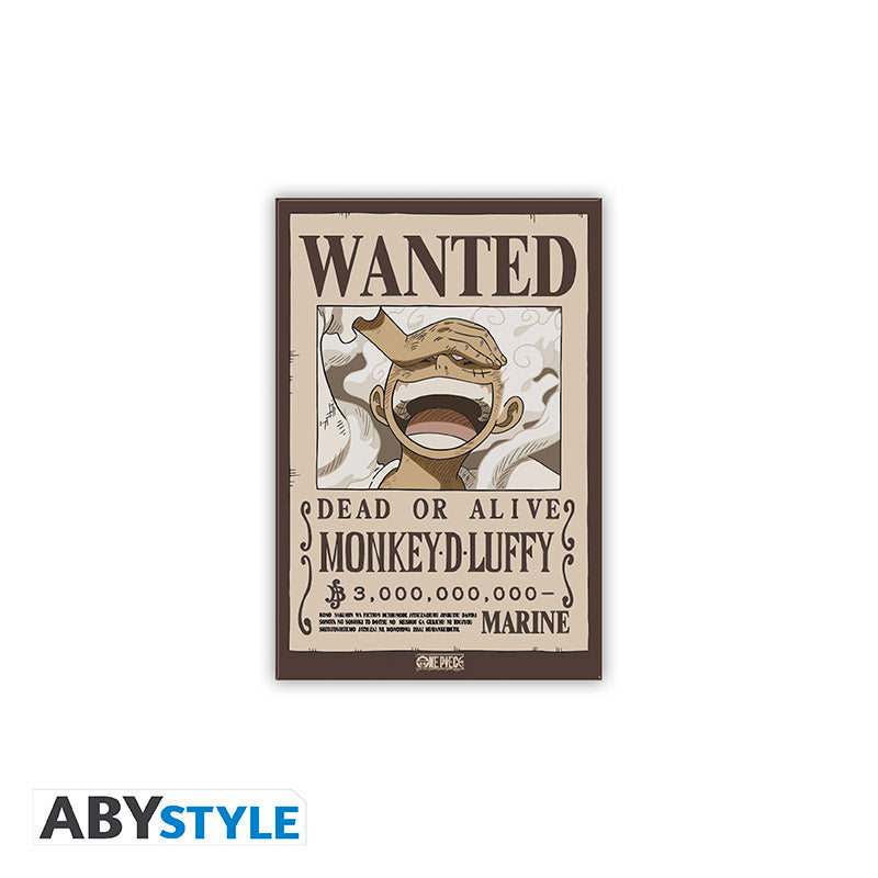 one-piece-standard-magnet-wanted-luffy-x4